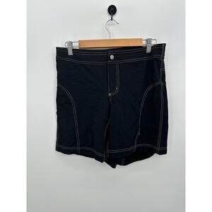 Shebeest Cycling Shorts Womens Size M Black Padded Bike Compression Workout